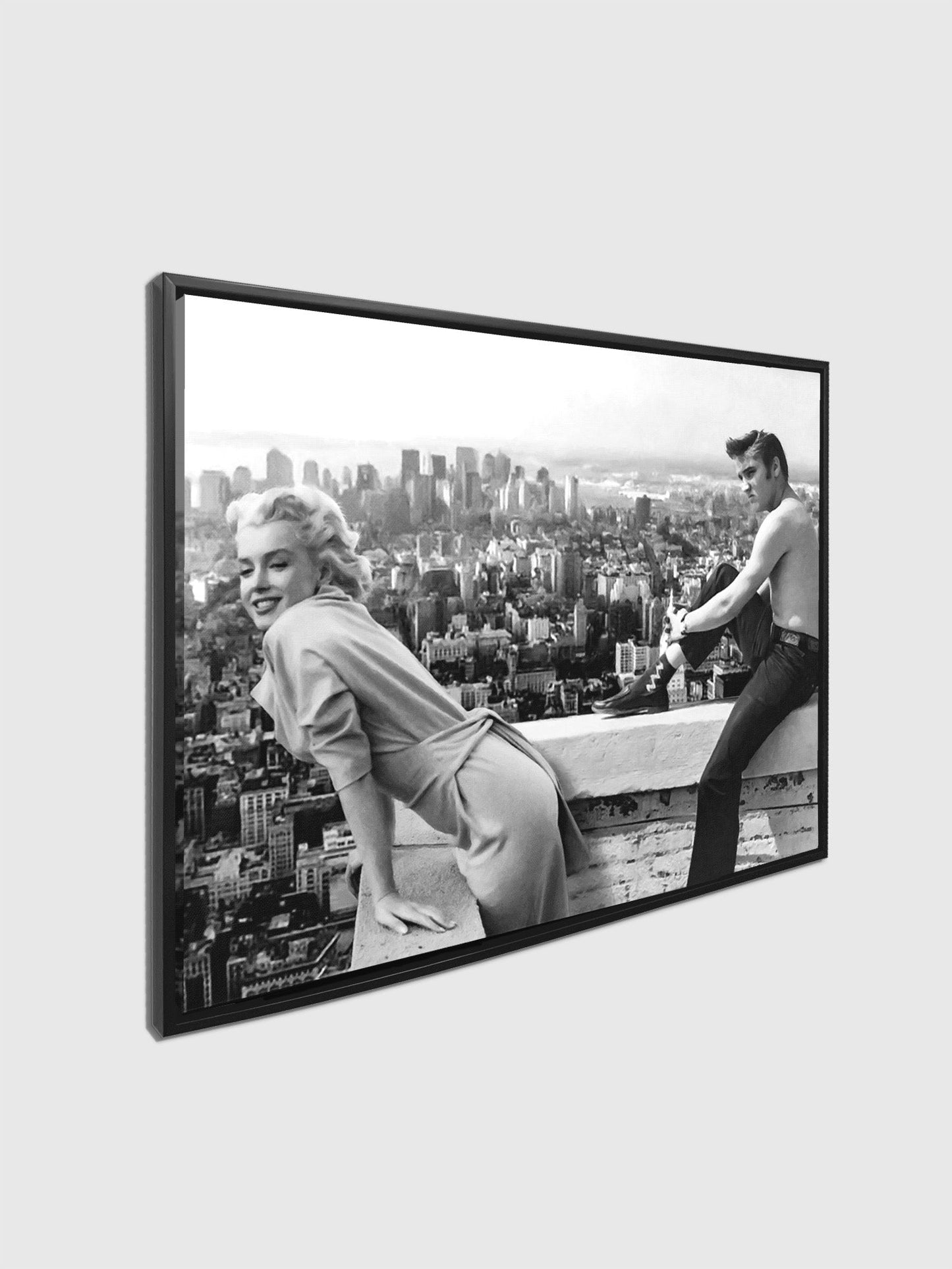 Canvas print Marilyn & Elvis - Wall Art Decor