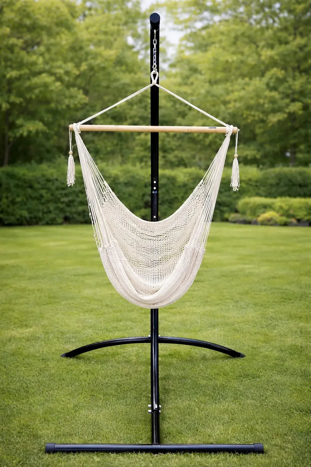 Mayan Hammock Chair with Universal Chair Stand