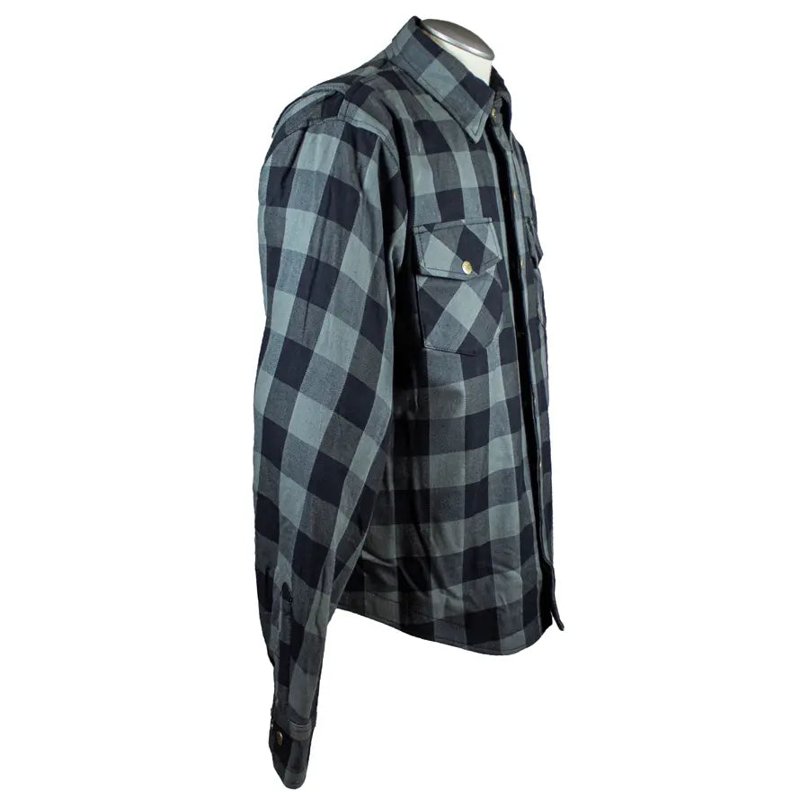 Men's Reinforced Plaid Riding Shirt