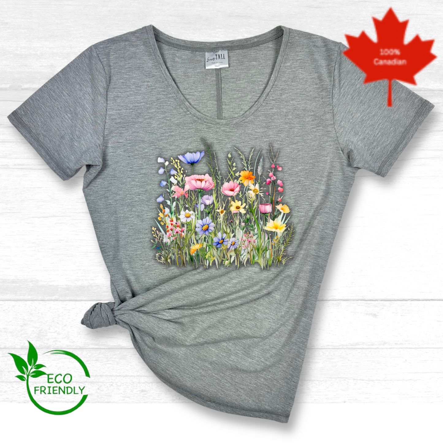 Women's Soft Bamboo T-Shirt – Fashion with a Conscience | 100% Canadian