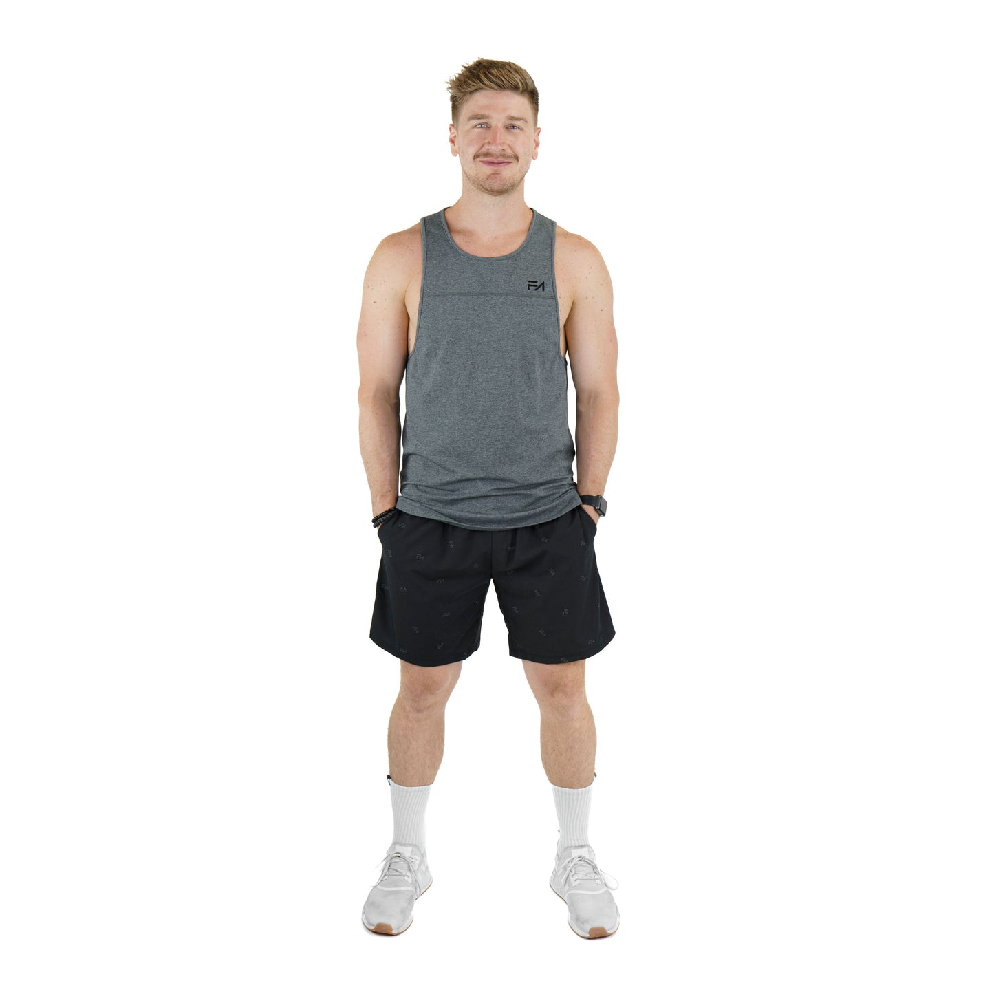 FA Momentum Tank Heather Char