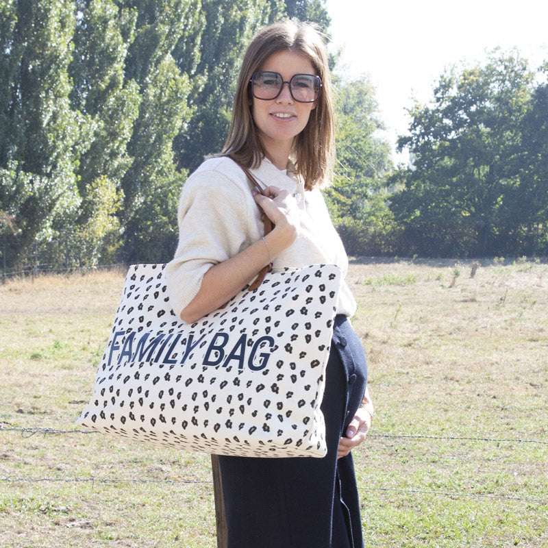 Bold Leopard Print Family Bag