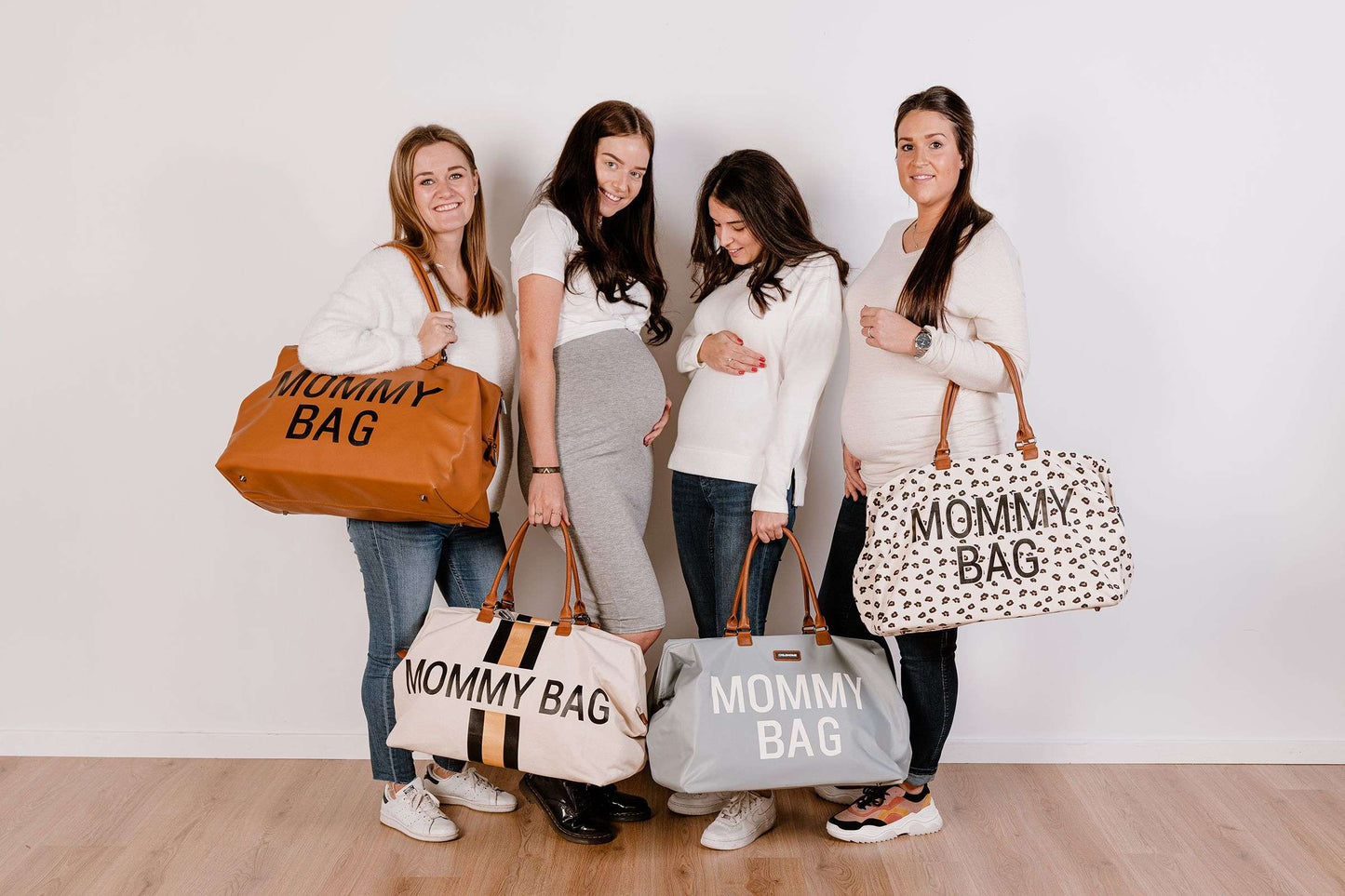 Chic Stripes Canvas Mommy Bag