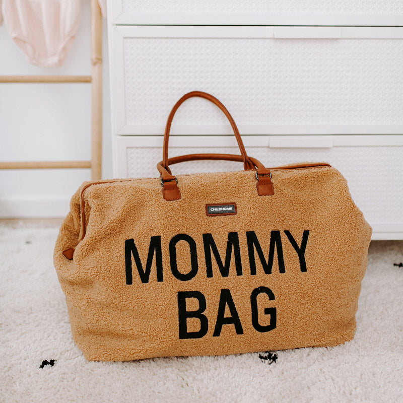 Cozy Teddy Comfort Mommy Bag