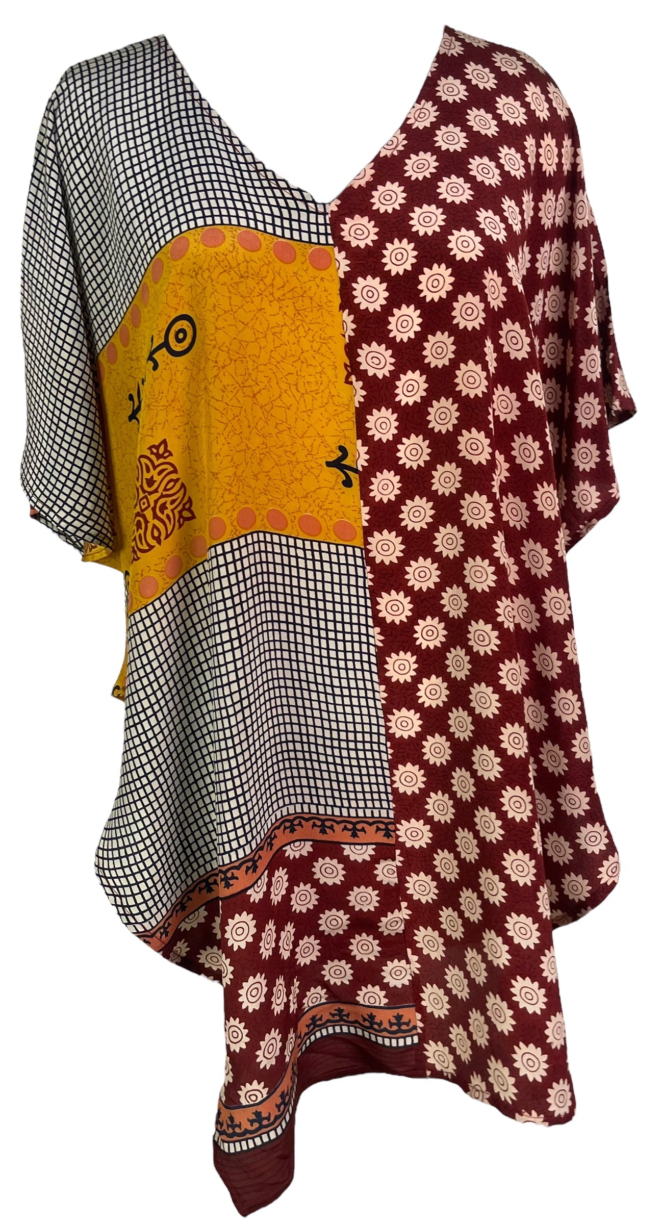 PRC4642 Avatar Pure Silk Waterfall Top