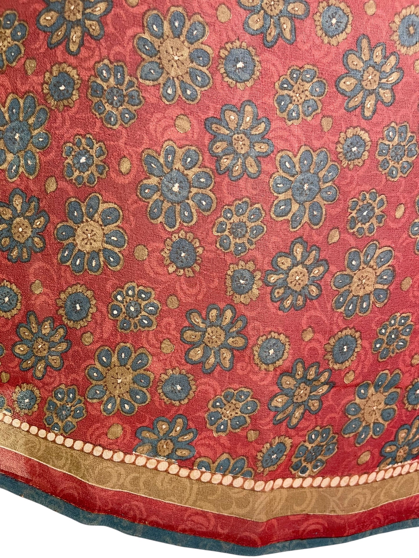 PRG6252 Sheer Avatar Pure Silk Boxy Top