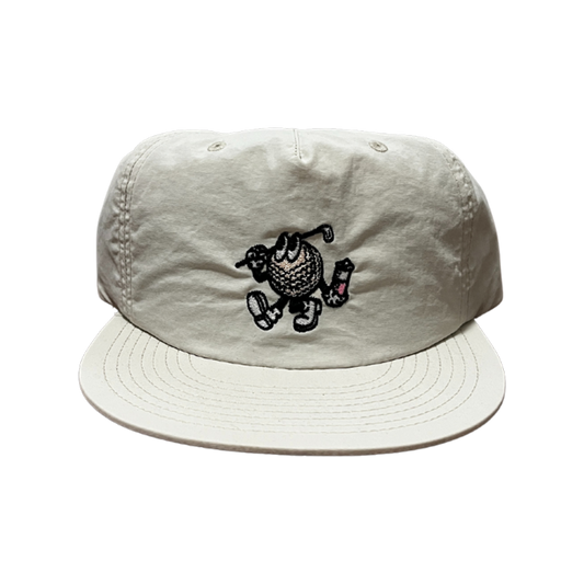 SHOOTER McCRAWLER NYLON SNAPBACK (BONE GREY)