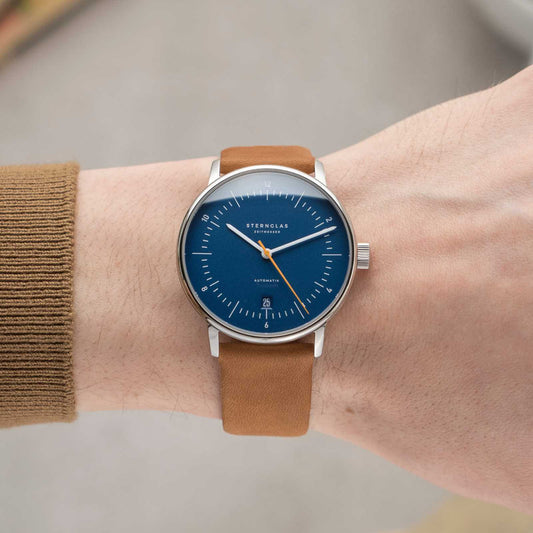 Sternglas Naos Men's 38 mm Automatic Watch