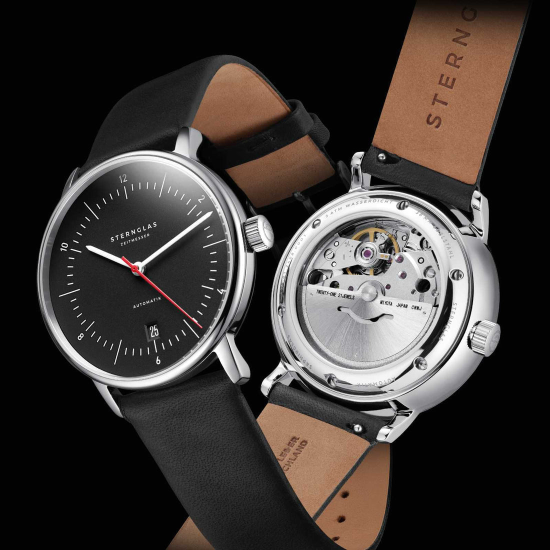 Sternglas Naos Men's 38 mm Automatic Watch