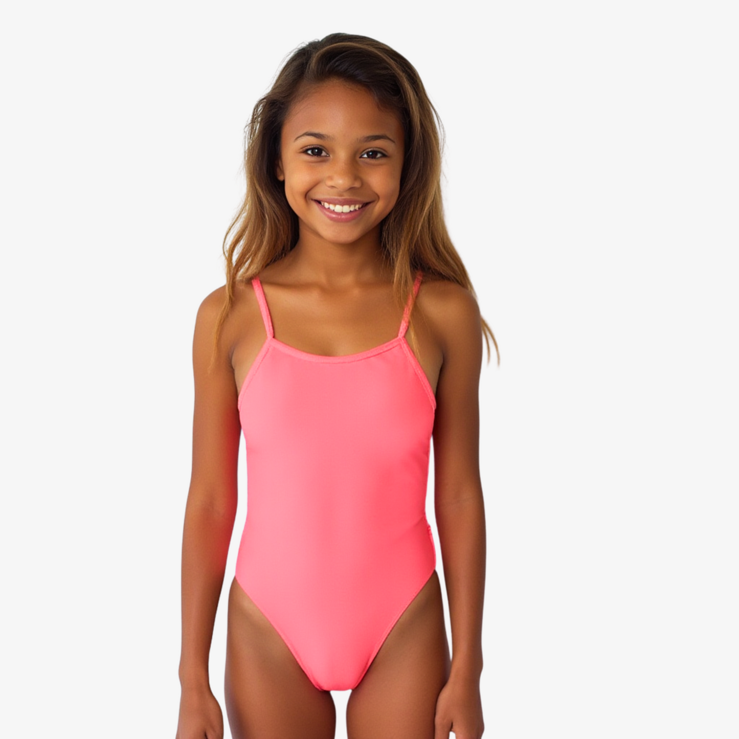 Coral Tie-Back Women’s Training Swimsuit by Norca