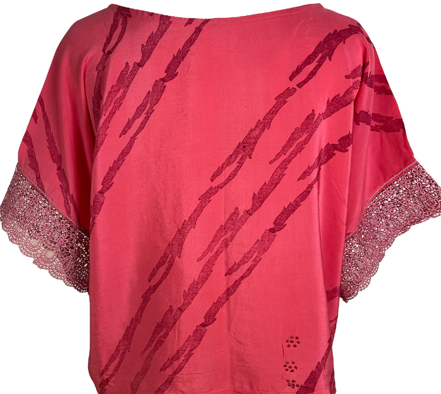 PRC6155 Avatar Pure Silk Boxy Top