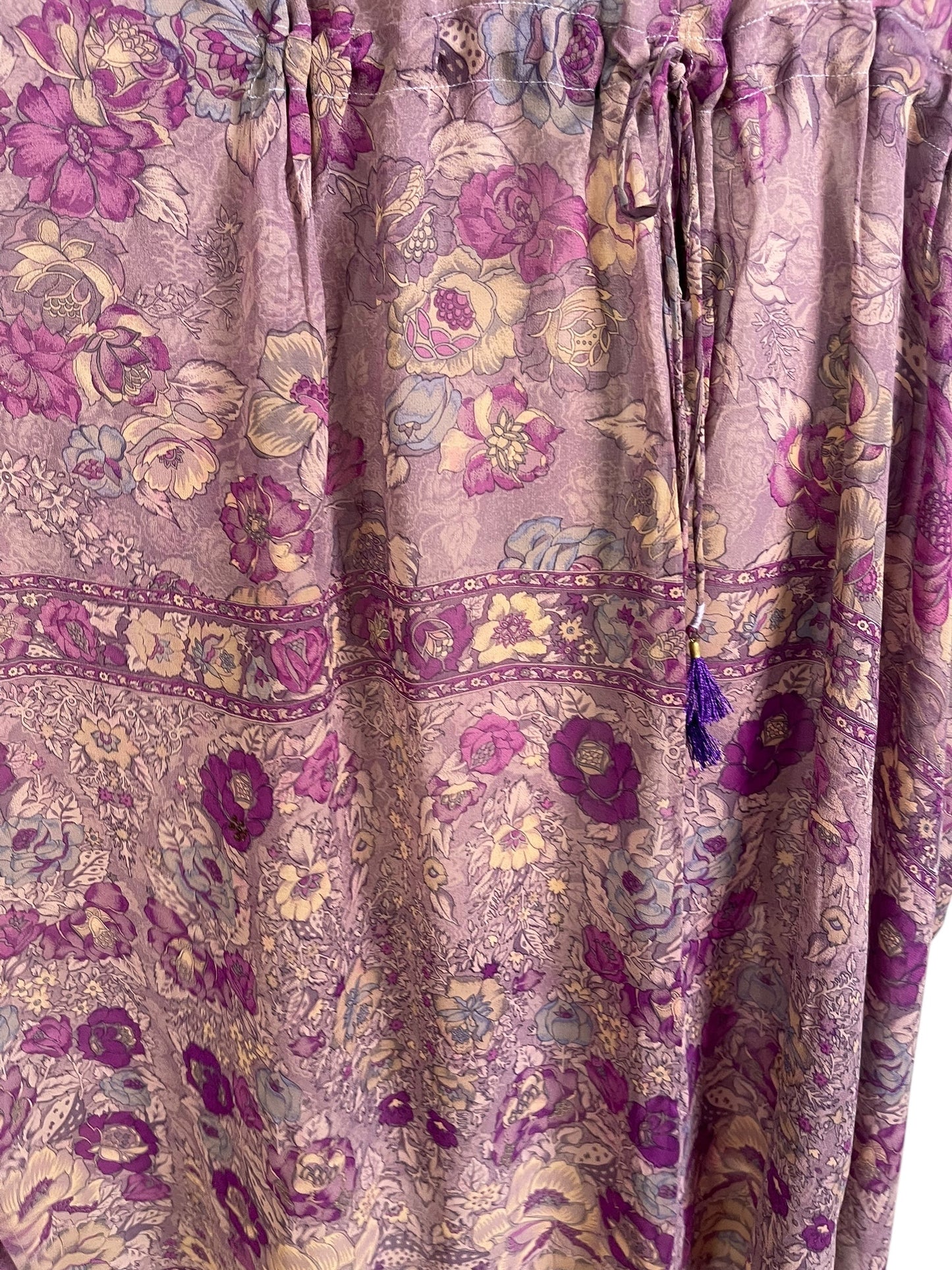 PRG6797 Sheer Avatar Pure Silk Maxi Kaftan