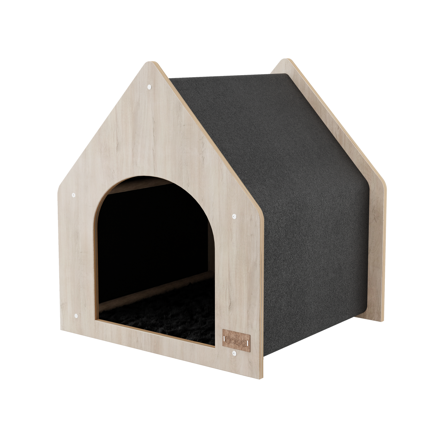 The Noba Cottage Scratchable Cat House