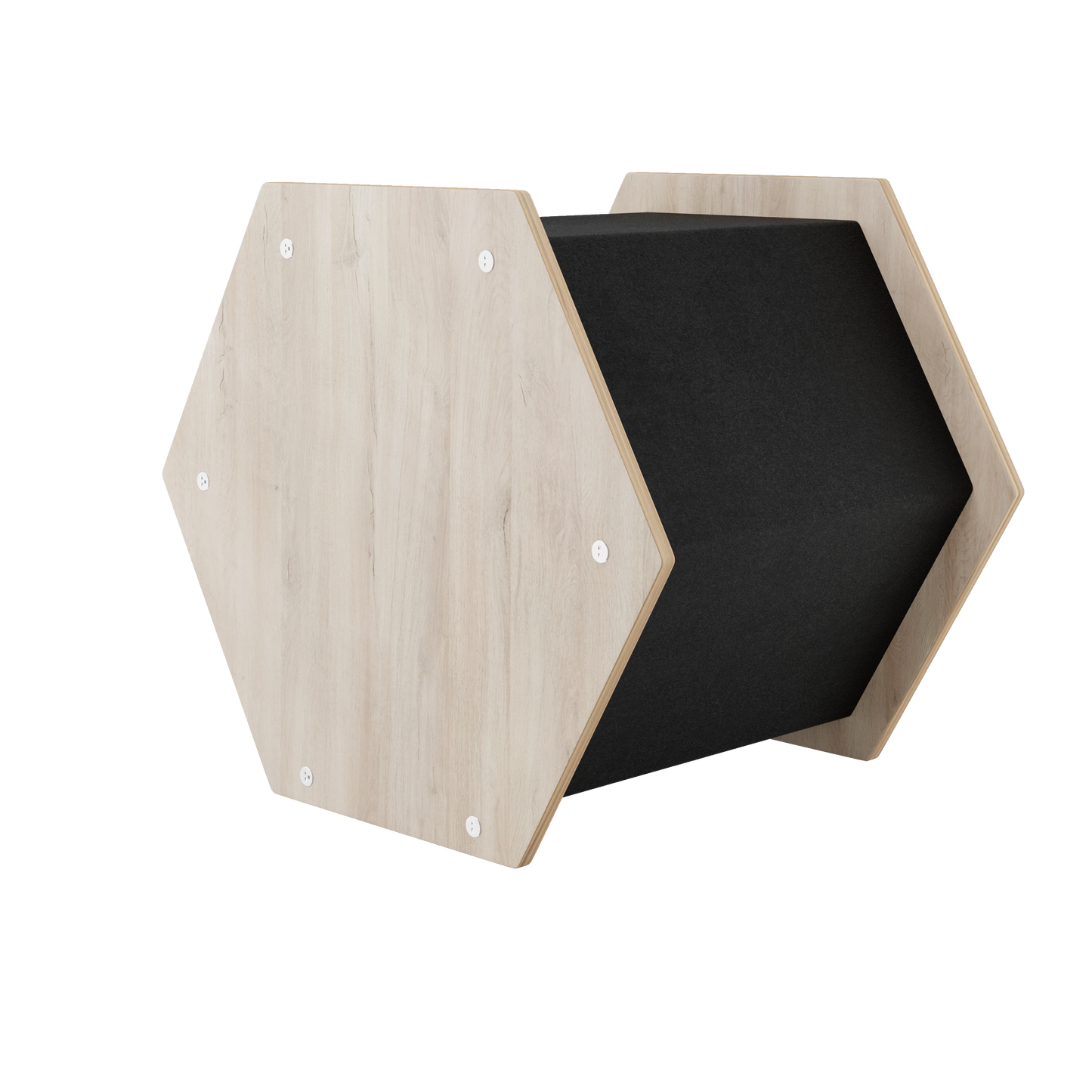 The Hexagone Scratchable Cat House