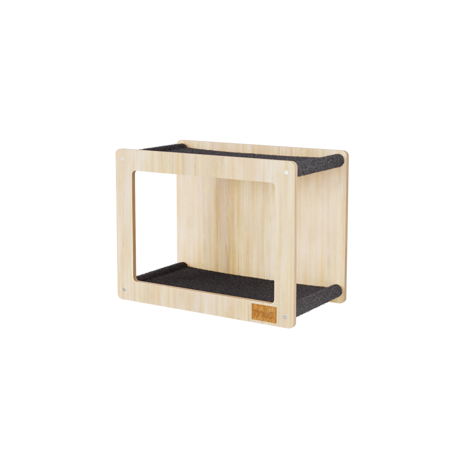 Wall Mounted, Double Hammock Cat Hidedout