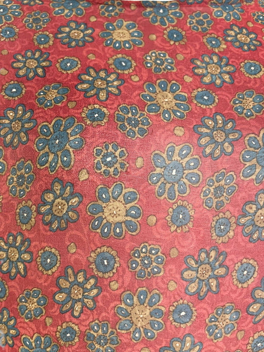 PRG6252 Sheer Avatar Pure Silk Boxy Top