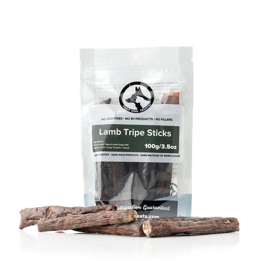 Lamb Tripe Sticks 100g