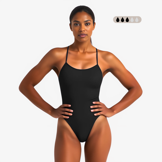 SecureFlo Onyx Tie-Back Period Swimsuit by Norca
