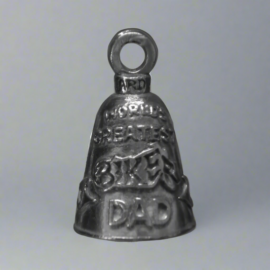 Open Road Biker Dad Motorcycle Guardian Bell
