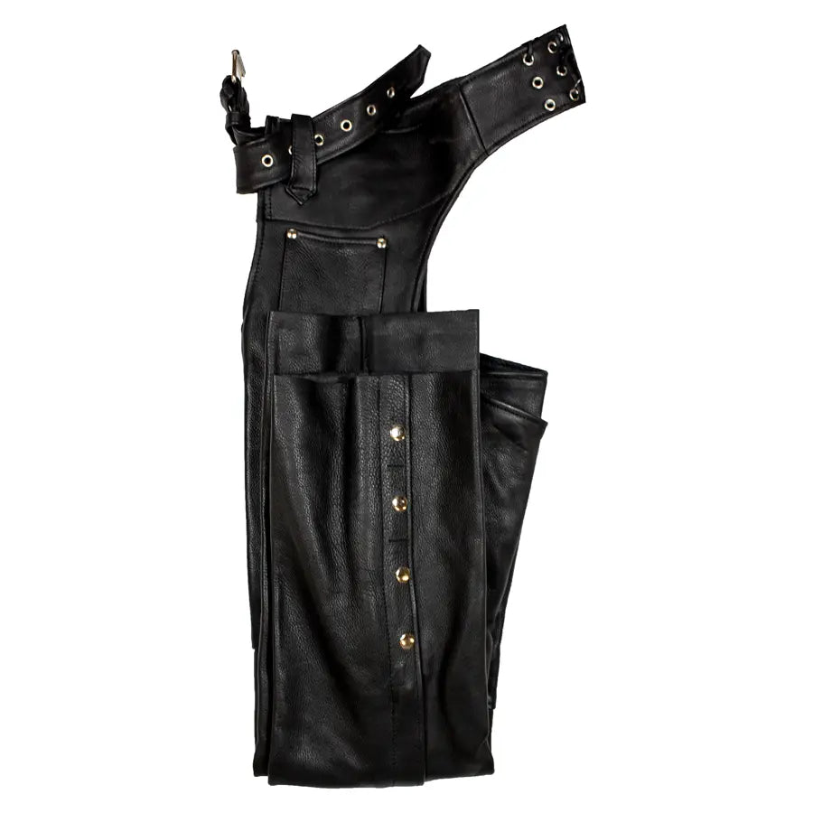 Open Road Heavy Duty Leather Chaps