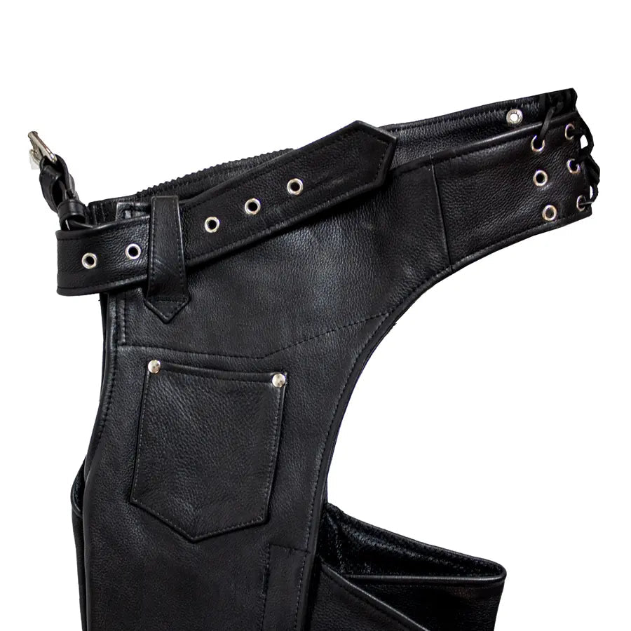 Open Road Heavy Duty Leather Chaps