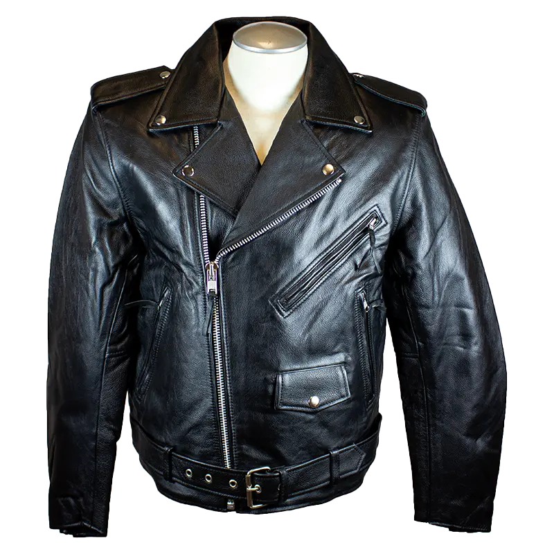 BOL/Open Road Men's Motorcycle Leather Jacket