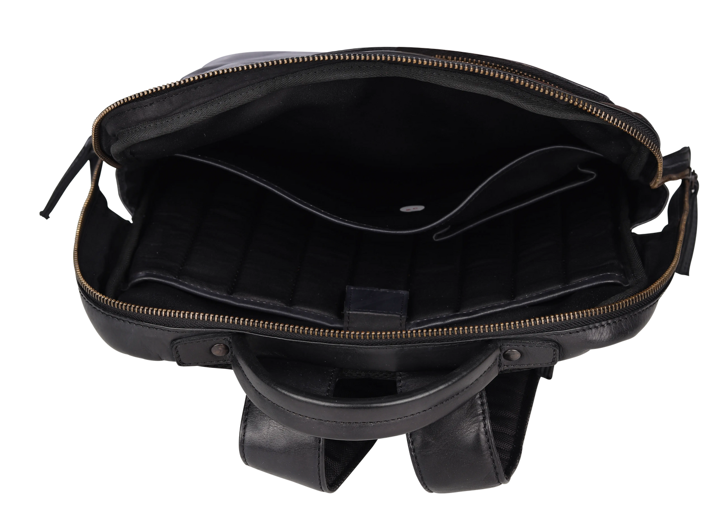 MET Two Strap Adjustable Leather Backpack