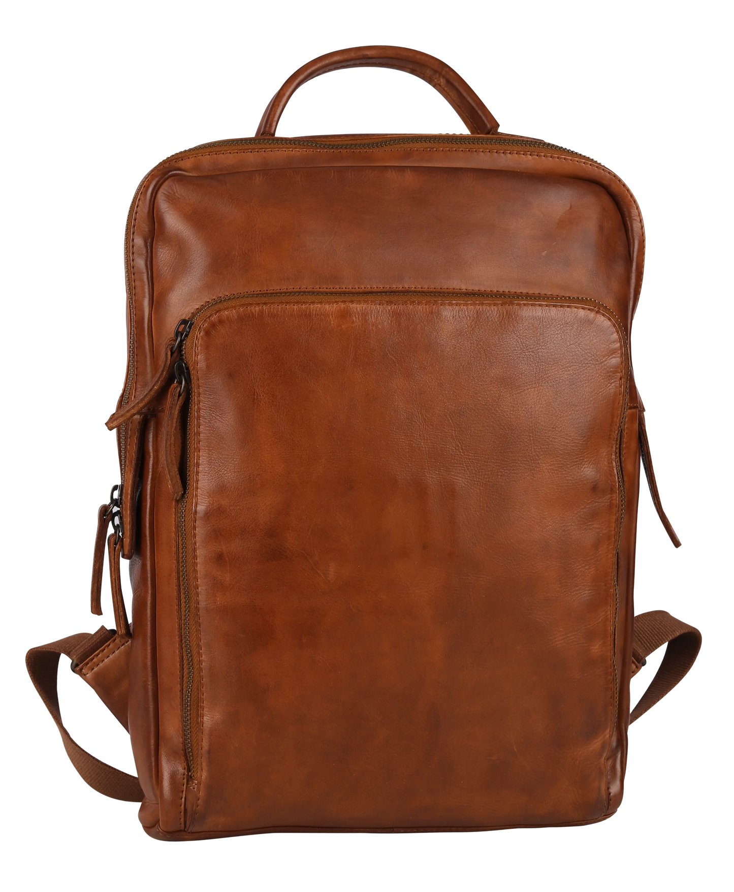 MET Two Strap Adjustable Leather Backpack