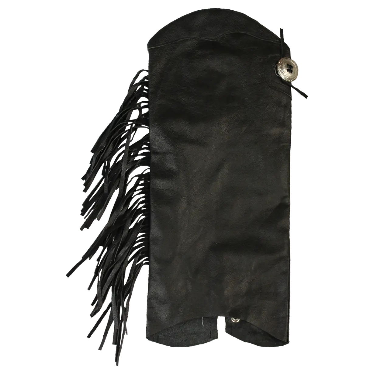 Open Road Women's Side Fringe Leather Half Chaps