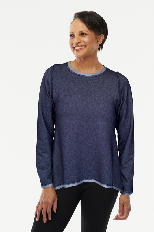 Orly Reversible Long Sleeve Top
