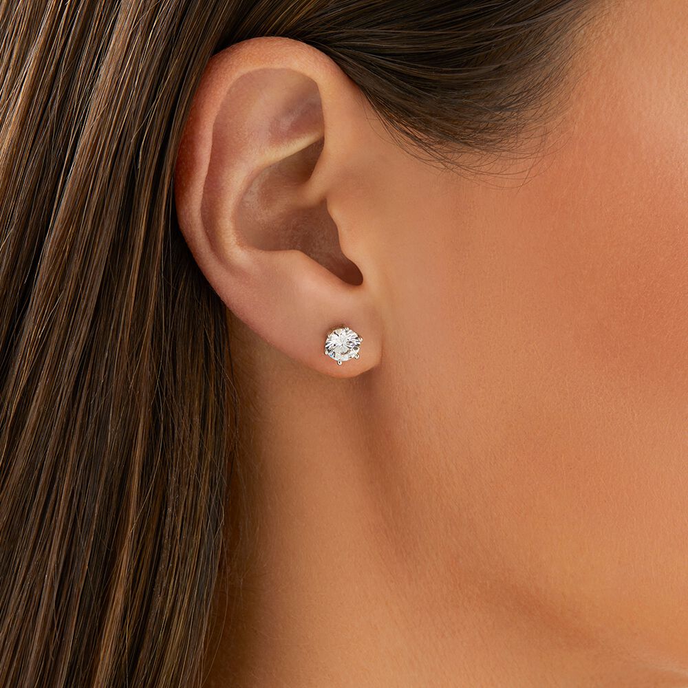 CODI Gold: Moissanite (Diamond Alternative) Essential Daily Studs