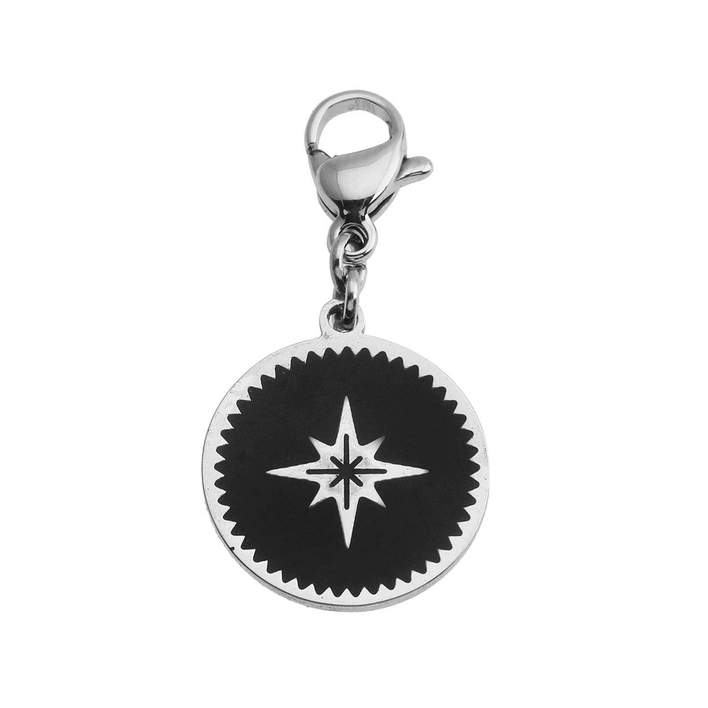 KAILA: Star Symbol Charm Silver