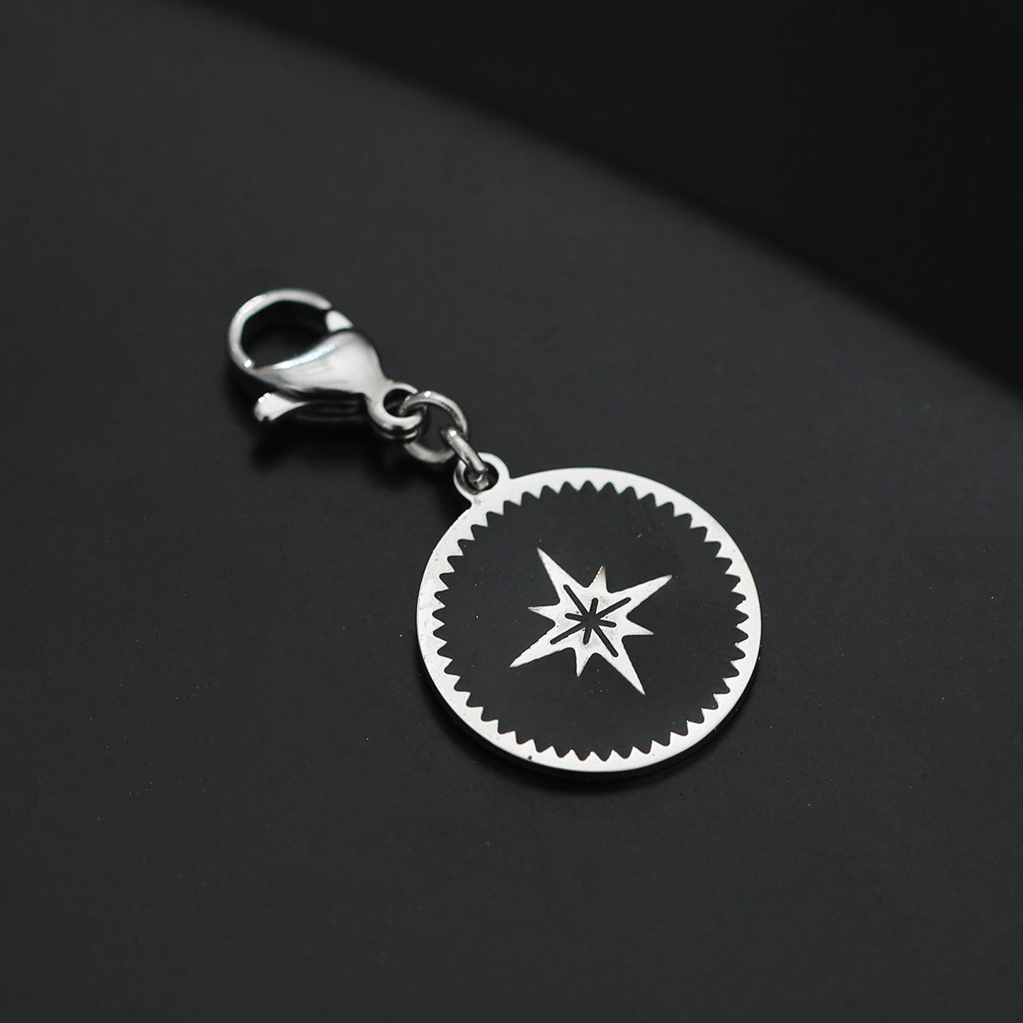 KAILA: Star Symbol Charm Silver