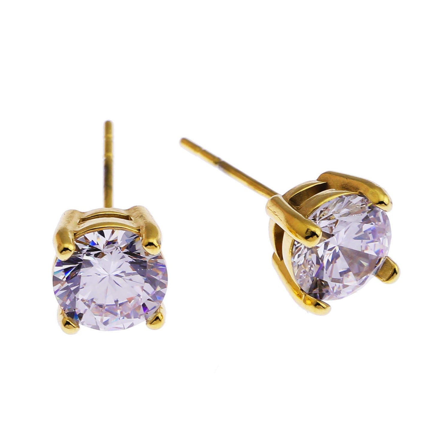 CODI Gold: Moissanite (Diamond Alternative) Essential Daily Studs