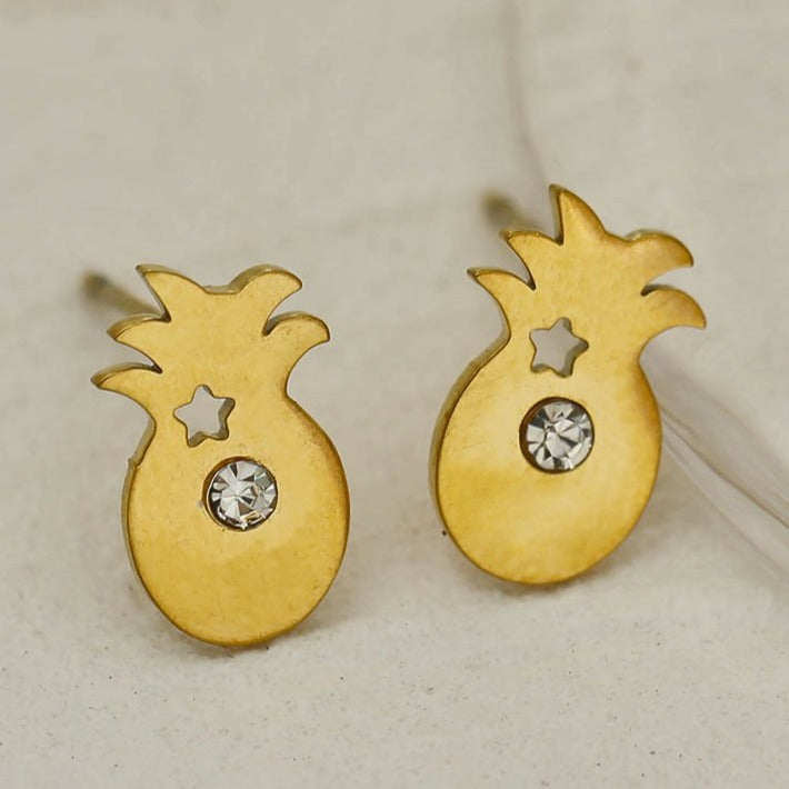 PINEAPPLE Stud Earrings