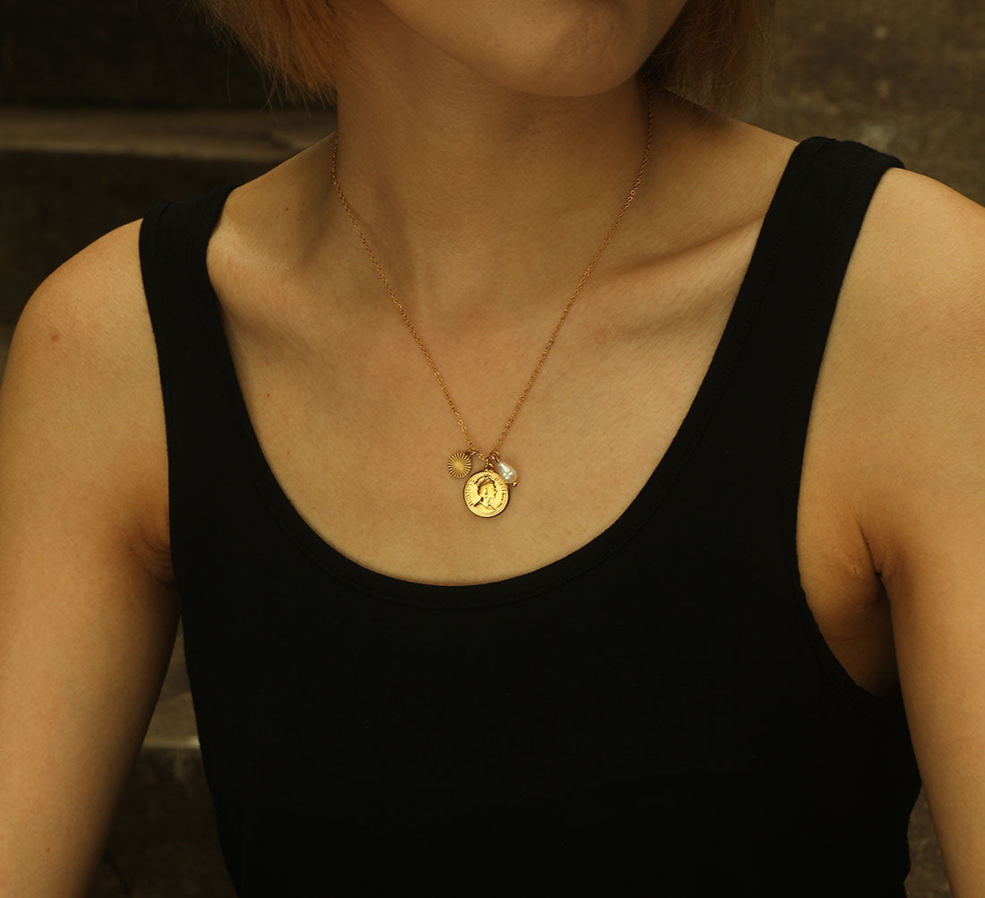 IZABELLA Vintage Charms Necklace