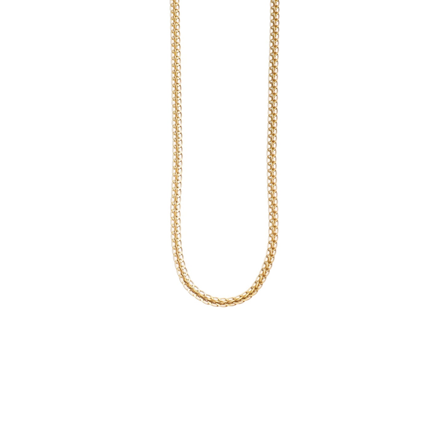 JOSEPHA Mini Textured Dainty Gold Chain