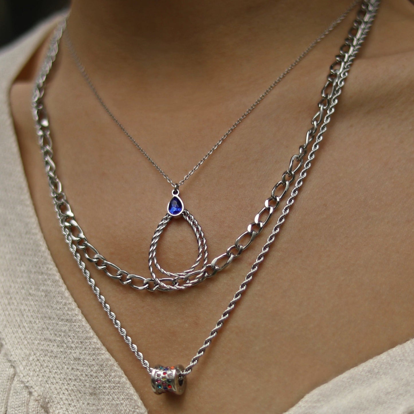 HAYDEN Silver Necklace