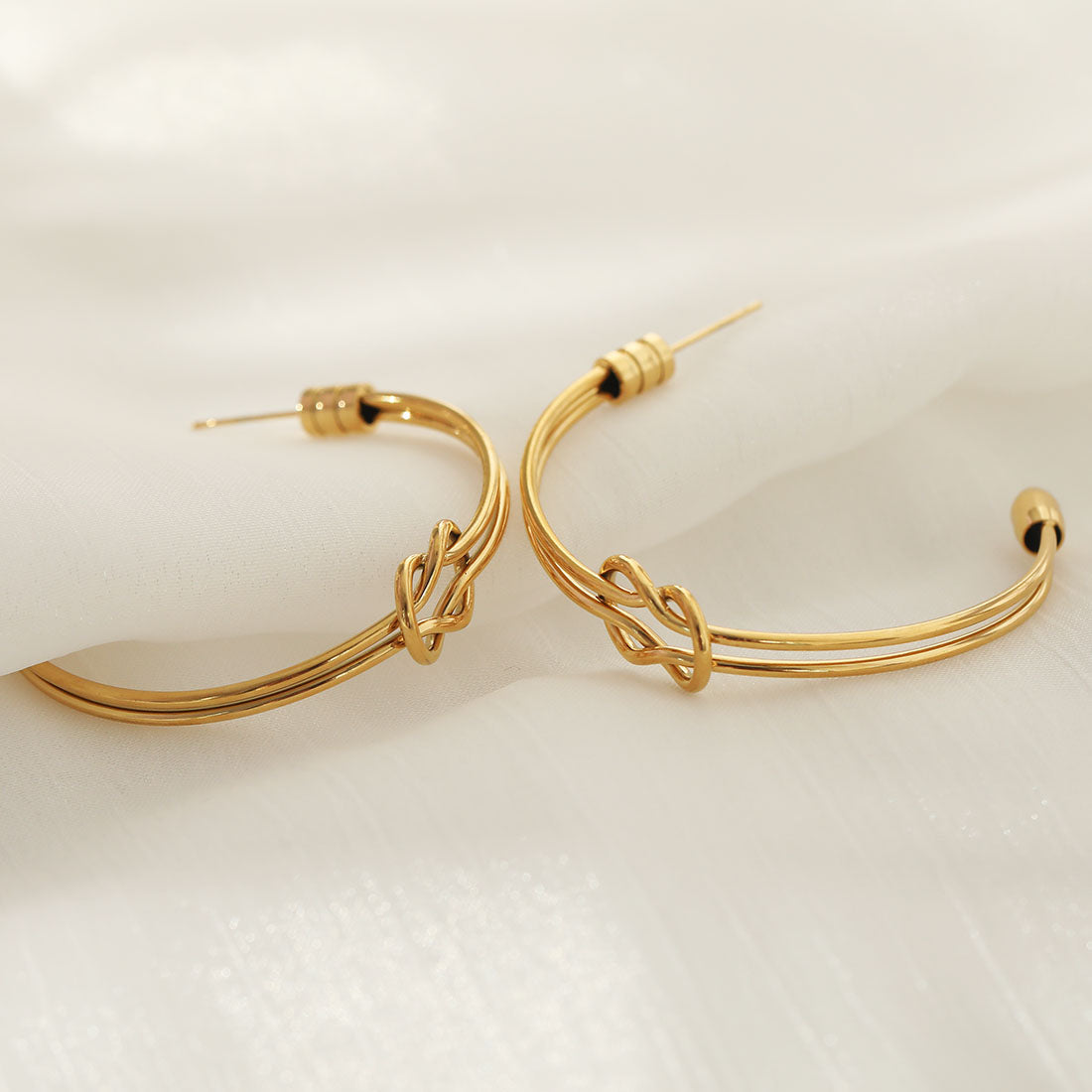 PAISLEY Hoop Earrings