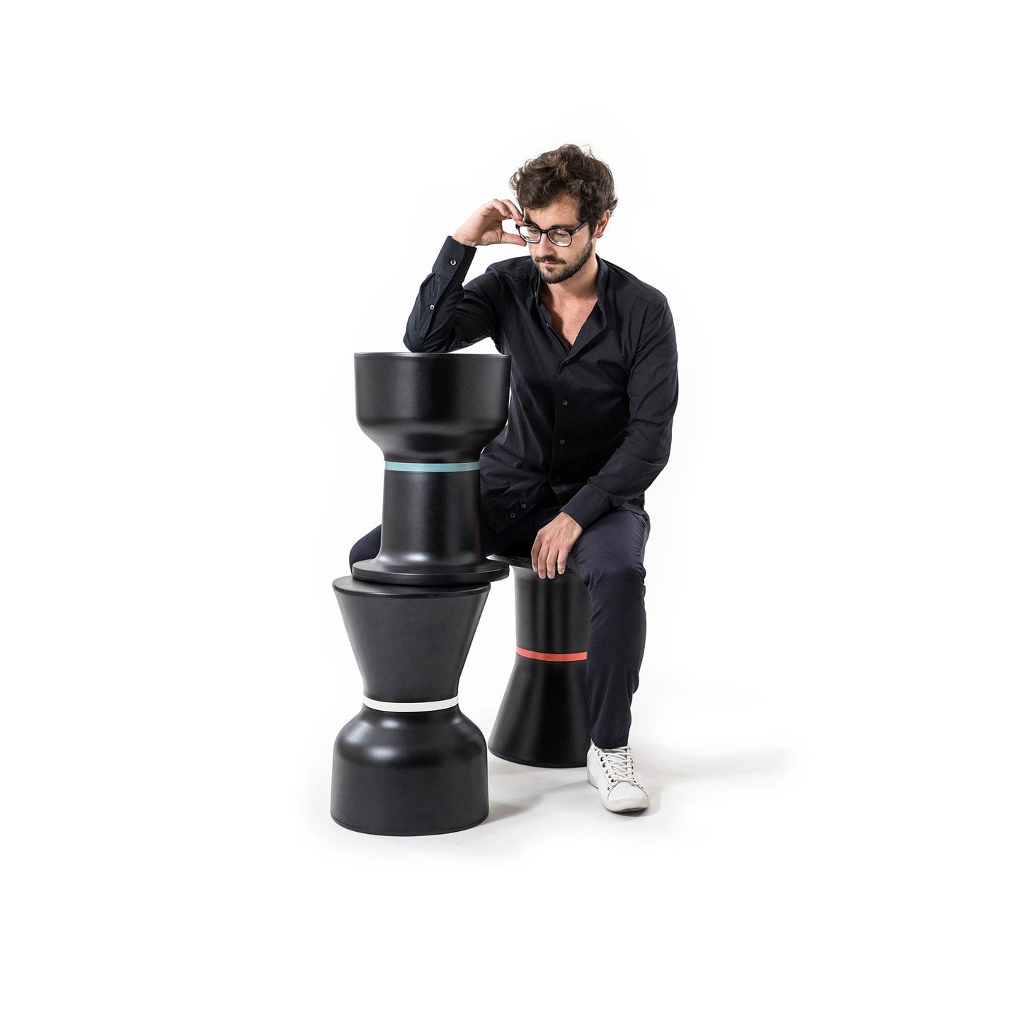 Pa.He.Ko End Table & Stool<br> Indoor & Outdoor Use