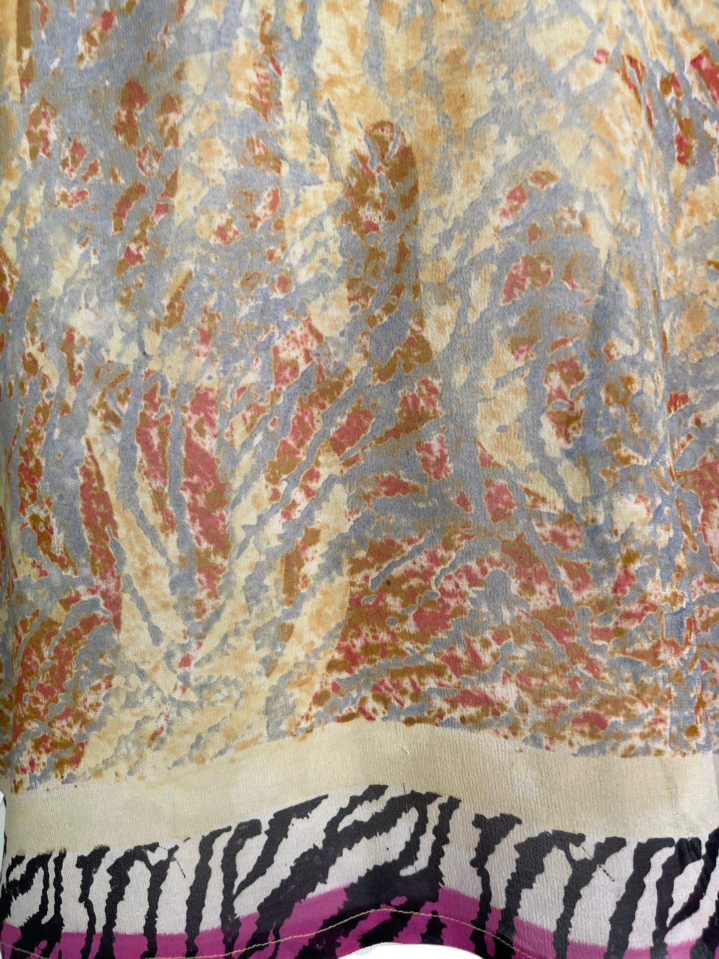 PRG6145 Sheer Avatar Pure Silk Boxy Top