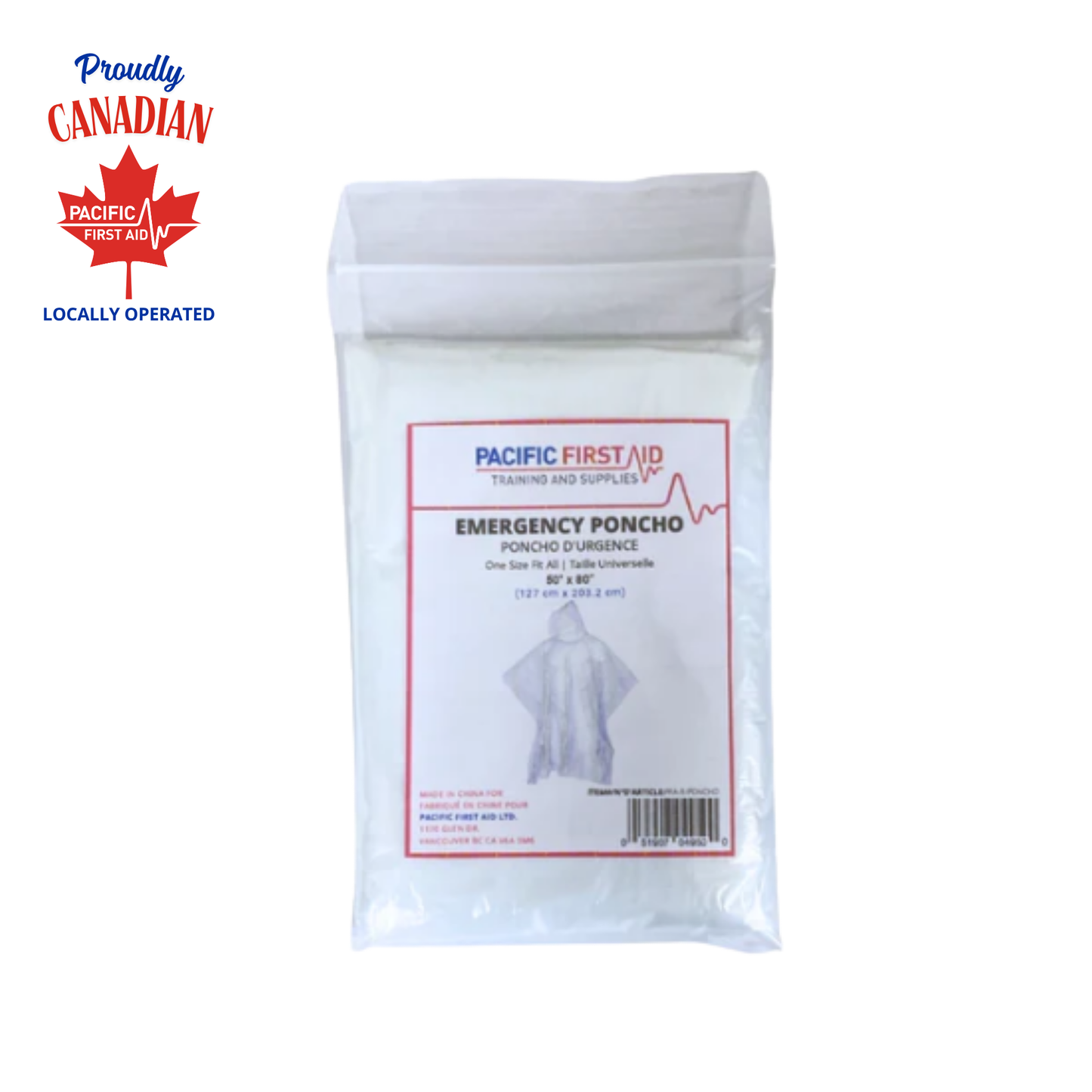 Emergency Rain Poncho