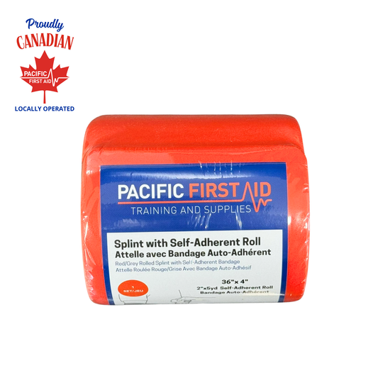 Splint with Adherent Wrap 36" x 4"