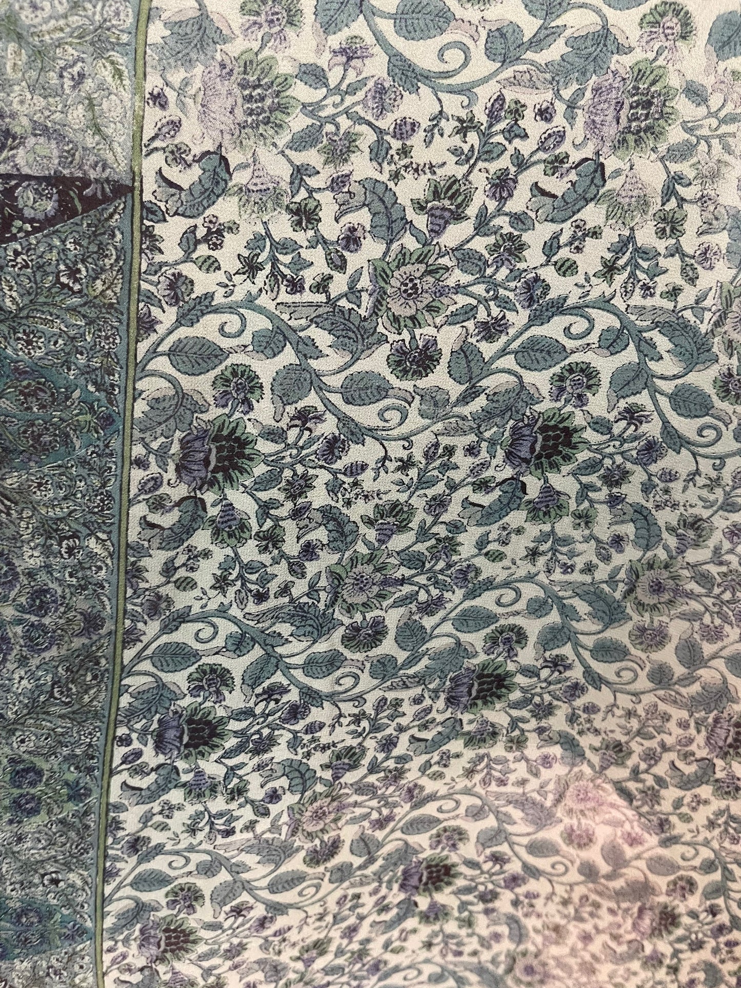 PRG6377 Sheer Avatar Pure Silk Maxi Kaftan