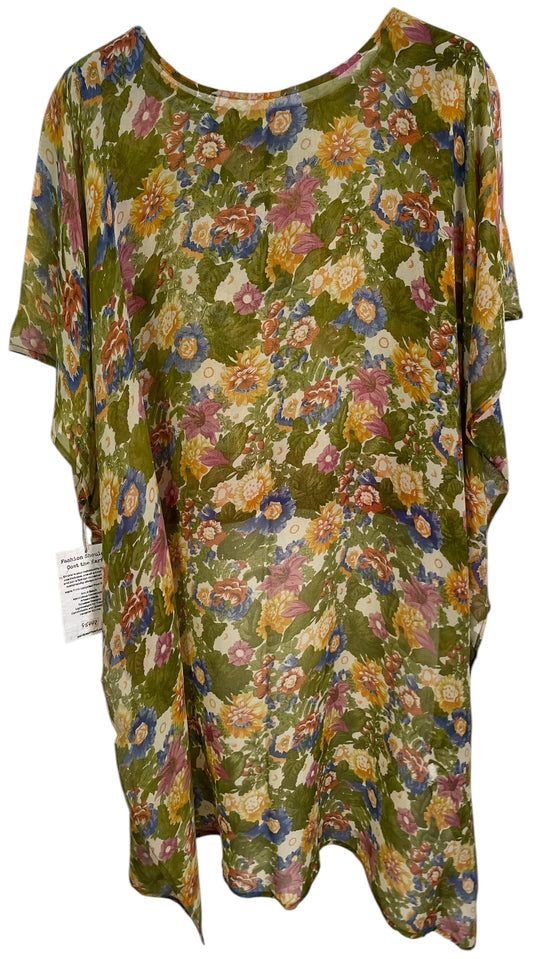 PRG6442 Sheer Avatar Pure Silk Hi Lo Top