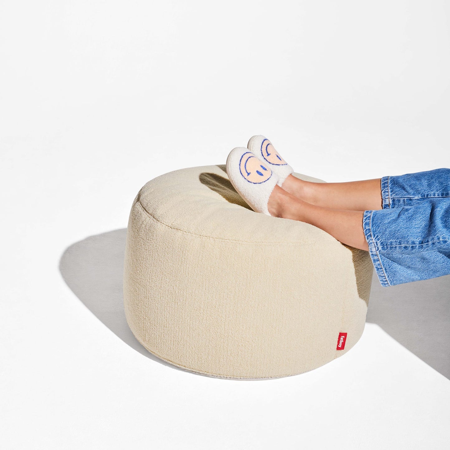 Point Large Sherpa Ottoman & Footrest<br> Indoor Use