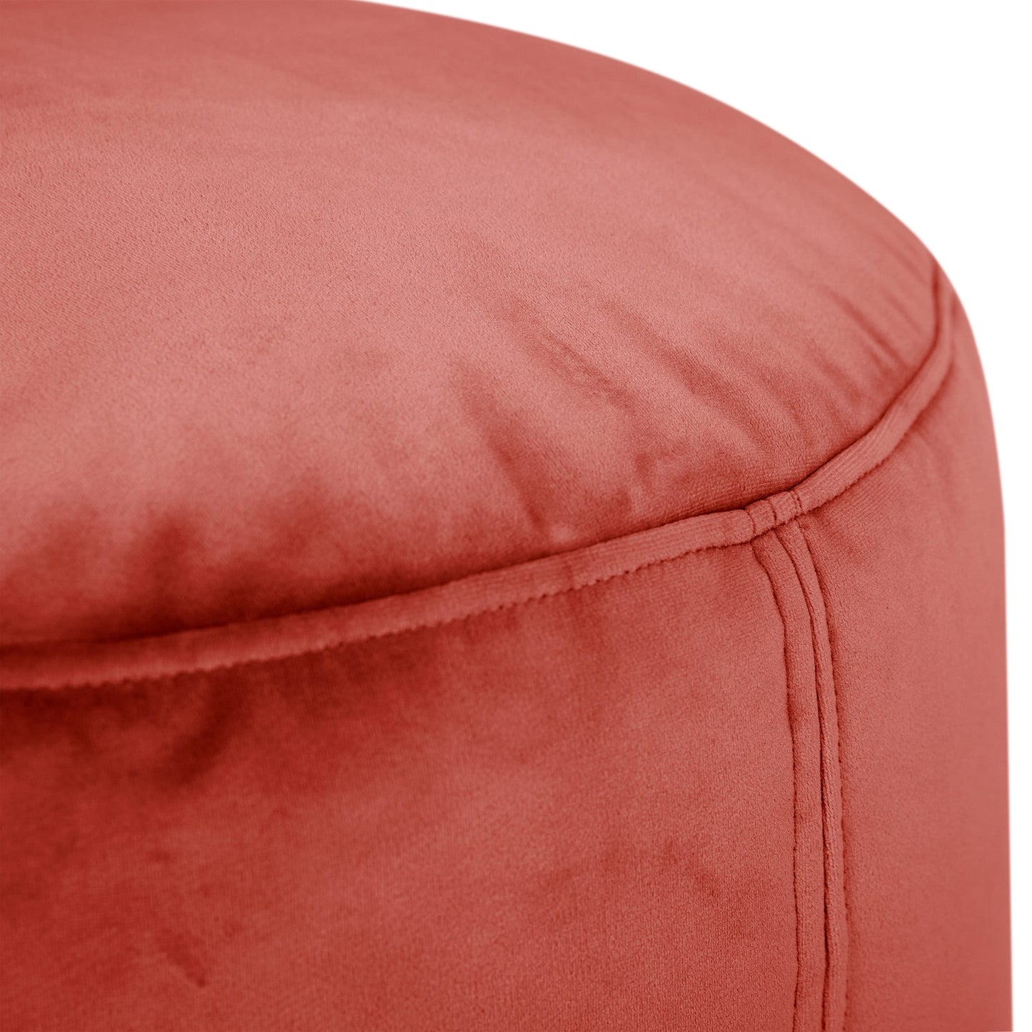 Point Velvet Ottoman & Footrest<br> Indoor Use