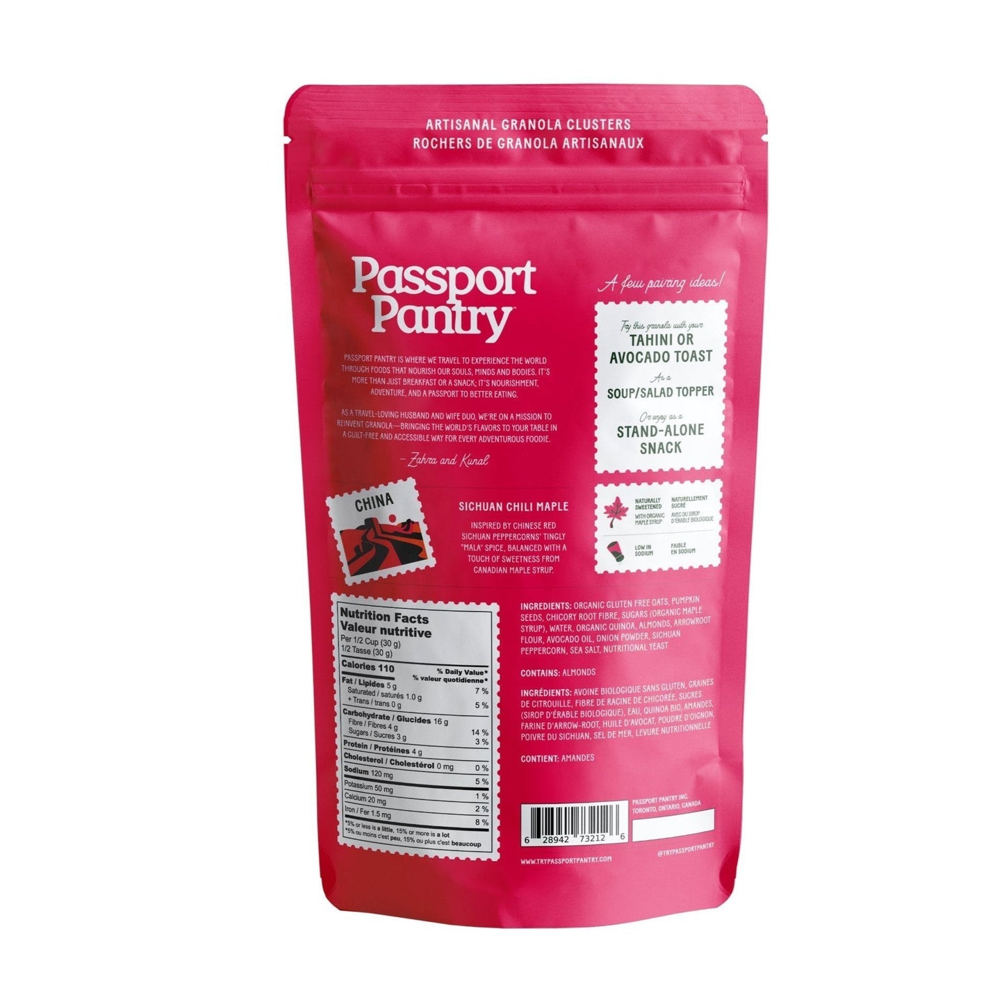 Sichuan Chili Maple | Savoury Granola Bites