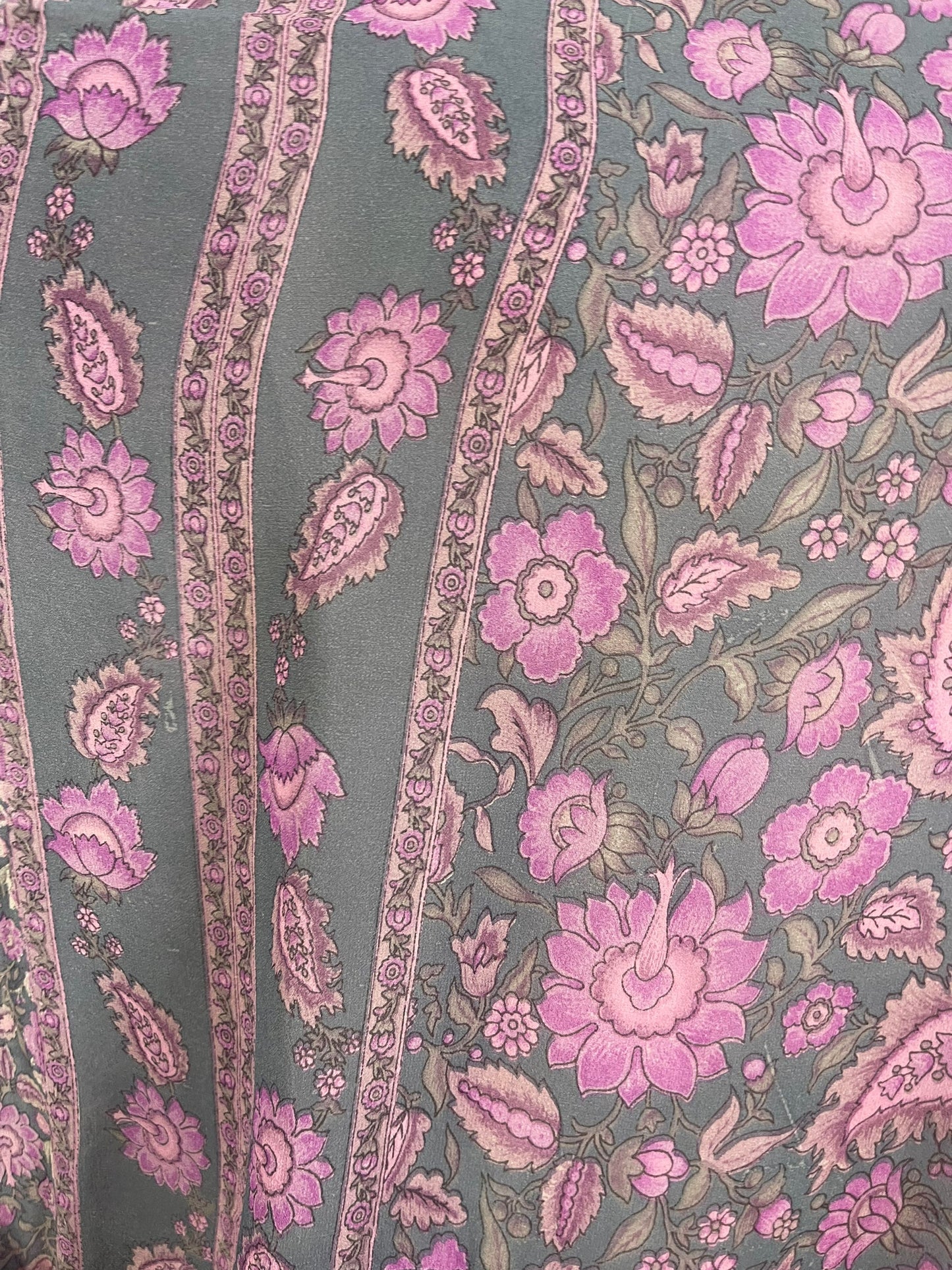 PRG6037 Sheer Avatar Pure Silk Self Pocket Tunic Dress