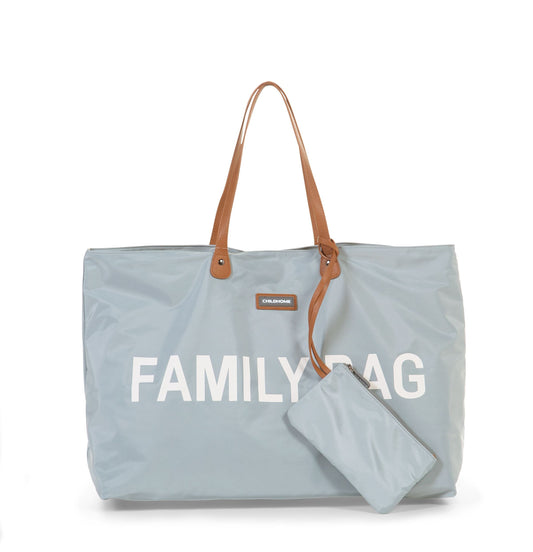 Effortlessly Stylish Grey Family Bag